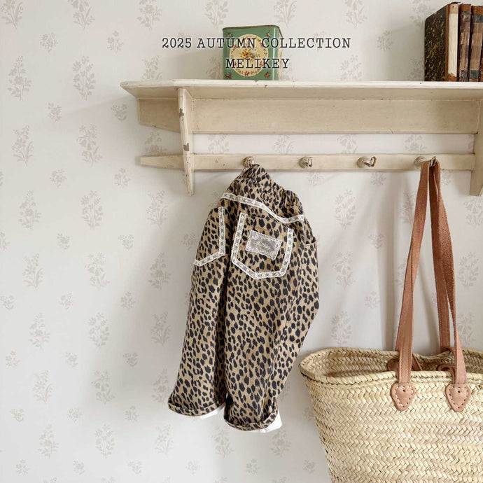MEL KIDS LEOPARD PANTS**PREORDER