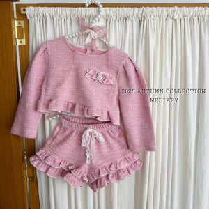 MEL KIDS VIVIENNE TULLE BLOUSE**PREORDER
