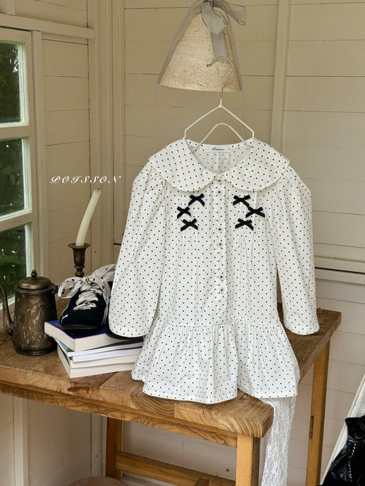 POISSON KIDS RIBBON DRESS**PREORDER