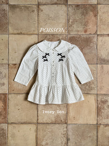 POISSON KIDS RIBBON DRESS**PREORDER