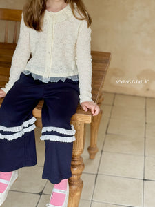 POISSON KIDS LACE CASUAL JOGGERS**PREORDER