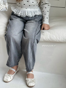 POISSON KIDS BLACK JEANS**PREORDER