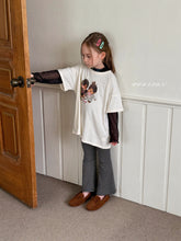 Load image into Gallery viewer, POISSON KIDS BOOTCUT LEGGINGS**PREORDER