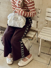 Load image into Gallery viewer, POISSON KIDS HEART TRIM PANTS**PREORDER