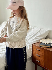 POISSON KIDS HEART SWEAT**PREORDER