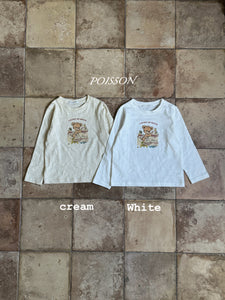 POISSON KIDS BEAR TEE SHIRT **PREORDER