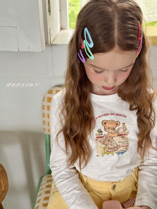 POISSON KIDS BEAR TEE SHIRT **PREORDER
