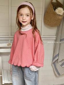 POISSON KIDS SCALLOP TEE SHIRT **PREORDER