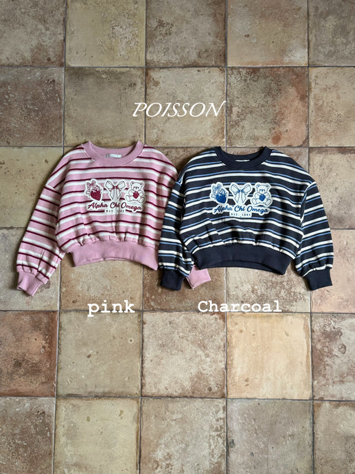 POISSON KIDS ALPHA CHEE TEE SHIRT **PREORDER