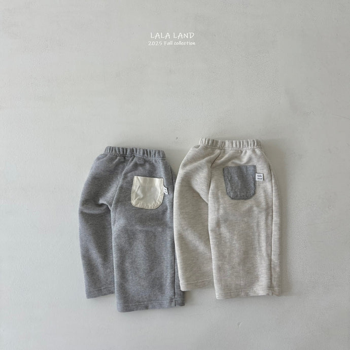 LALALAND KIDS CASUAL FLAT PANTS*Preorder