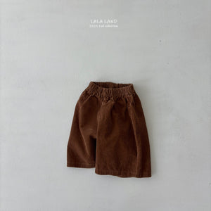LALALAND KIDS CORDUROY SHORTS*Preorder