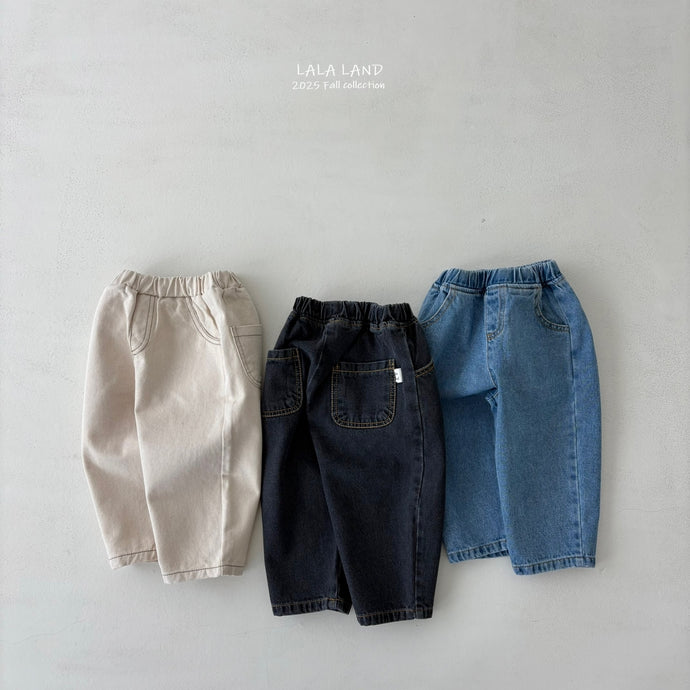 LALALAND KIDS SIGNATURE DENIM PANTS*Preorder