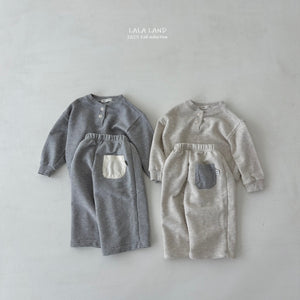 LALALAND KIDS CASUAL FLAT PANTS*Preorder