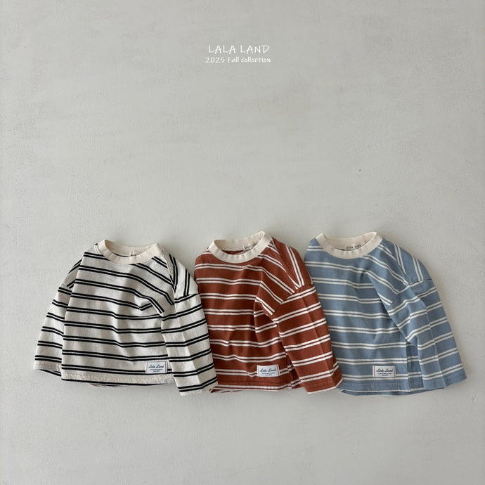 LALALAND KIDS STRIPE TEE SHIRT*Preorder