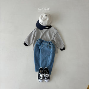 LALALAND KIDS THIN STRIPE TEE SHIRT*Preorder