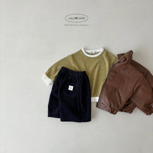 LALALAND KIDS CORDUROY SHORTS*Preorder