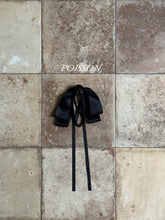Load image into Gallery viewer, POISSON KIDS BLACK BOW**PREORDER