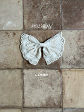 Load image into Gallery viewer, POISSON KIDS BIG LACE BOW**PREORDER