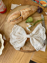 Load image into Gallery viewer, POISSON KIDS BIG LACE BOW**PREORDER