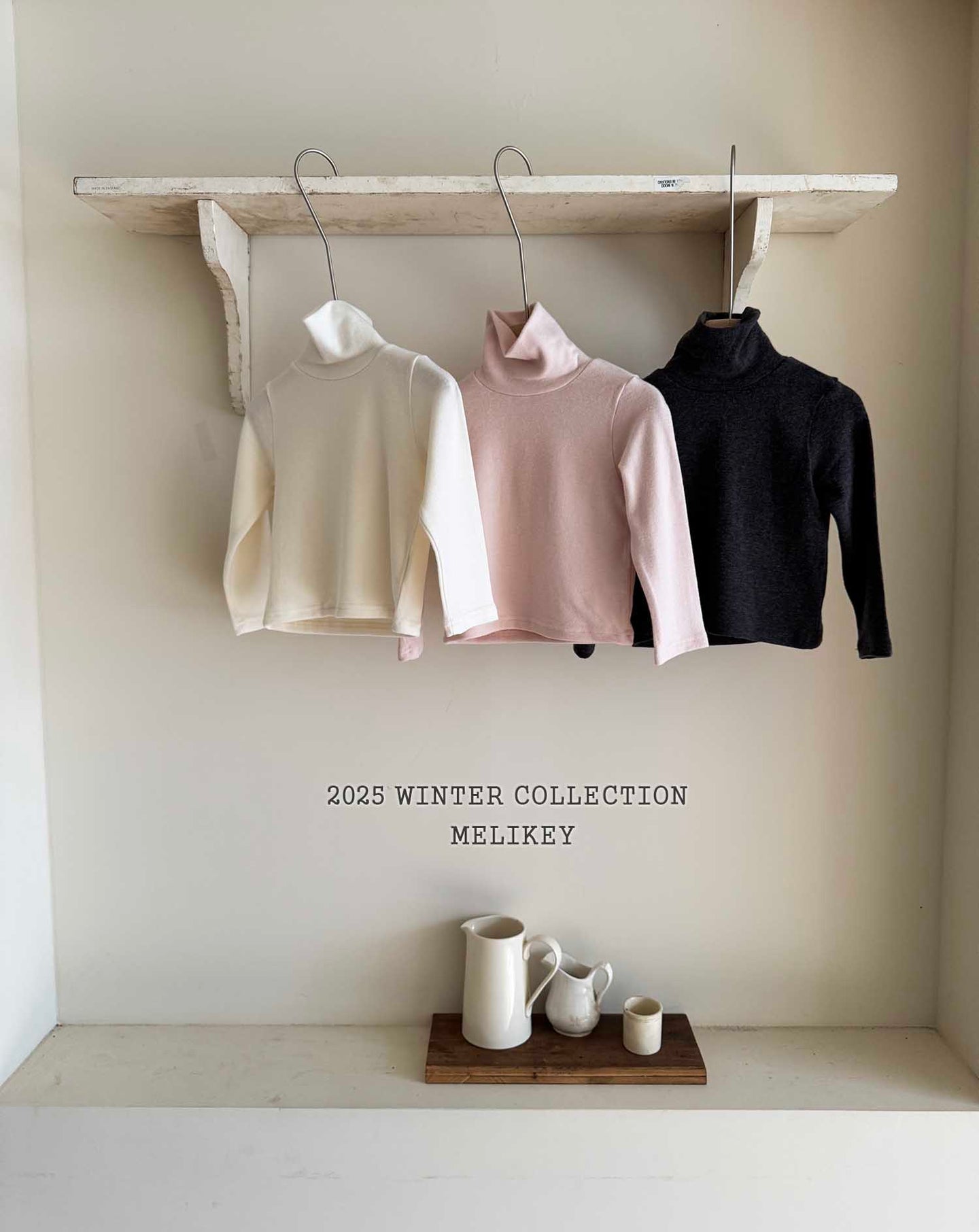 MEL KIDS SIMPLE TURTLE NECK**PREORDER