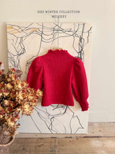 Load image into Gallery viewer, MEL KIDS KNIT RIB PUFF TEE**PREORDER