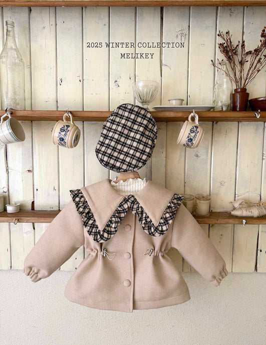 MEL KIDS SAILOR WOOL COAT**PREORDER