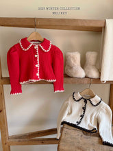 Load image into Gallery viewer, MEL KIDS HEART CARDIGAN**PREORDER
