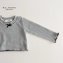 Load image into Gallery viewer, MYBEBE KIDS BUTTON TEE SHIRT* Preorder