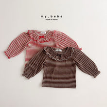 Load image into Gallery viewer, MYBEBE KIDS BIG COLLAR TEE SHIRT* Preorder