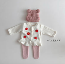 Load image into Gallery viewer, MYBEBE KIDS FRILL CARDIGAN* Preorder