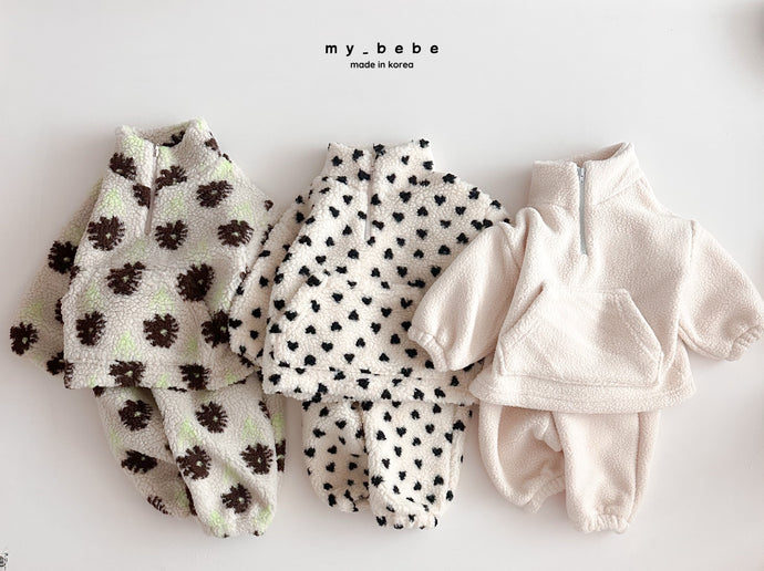 MYBEBE KIDS FLEECE SET* Preorder