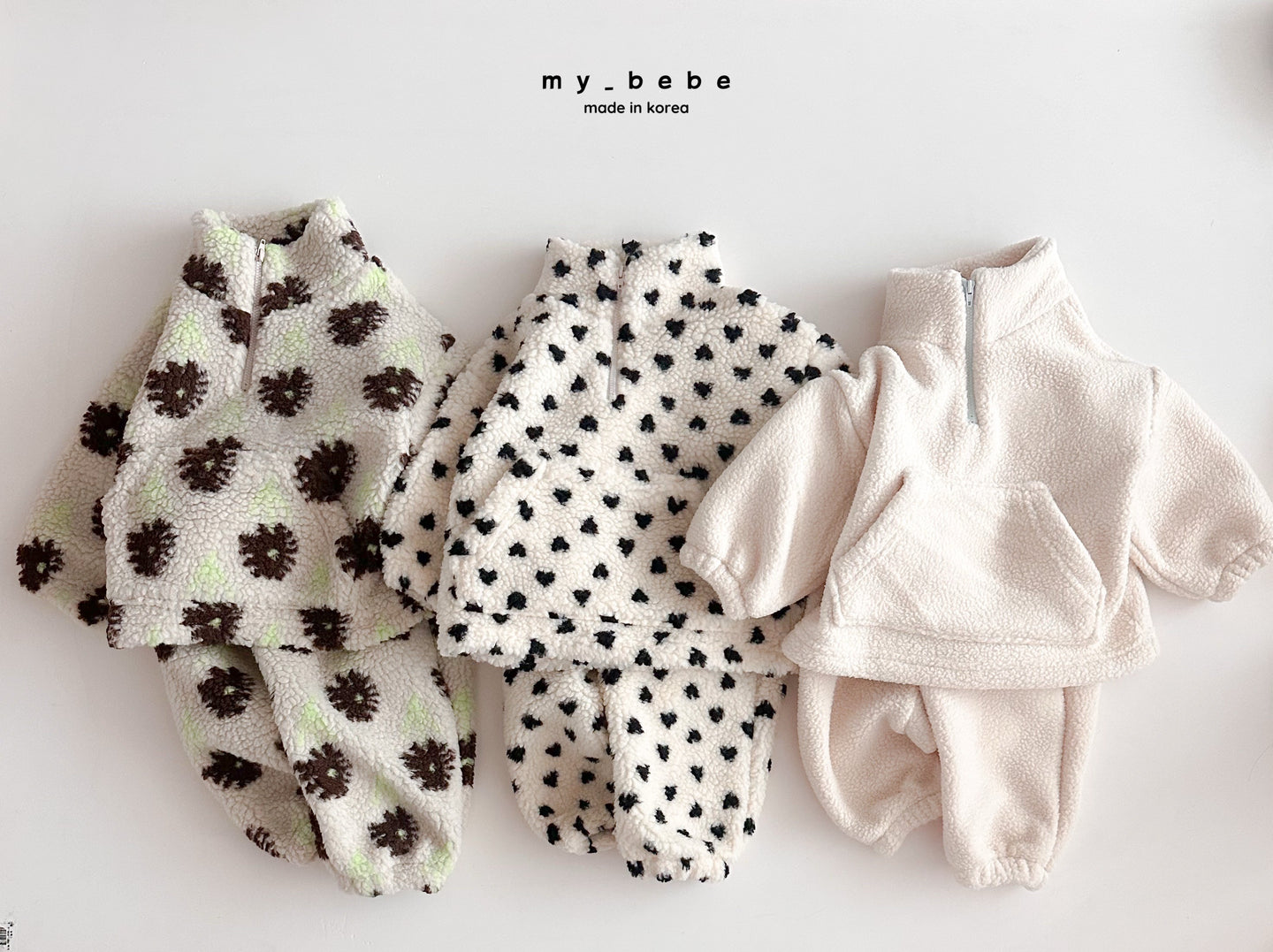 MYBEBE KIDS FLEECE SET* Preorder