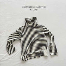Load image into Gallery viewer, MEL KIDS STRIPE TURTLE NECK**PREORDER