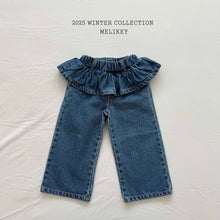 Load image into Gallery viewer, MEL KIDS FRILL DENIM PANTS**PREORDER