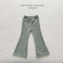 Load image into Gallery viewer, MEL KIDS VELOUR BOOTCUTS PANTS**PREORDER