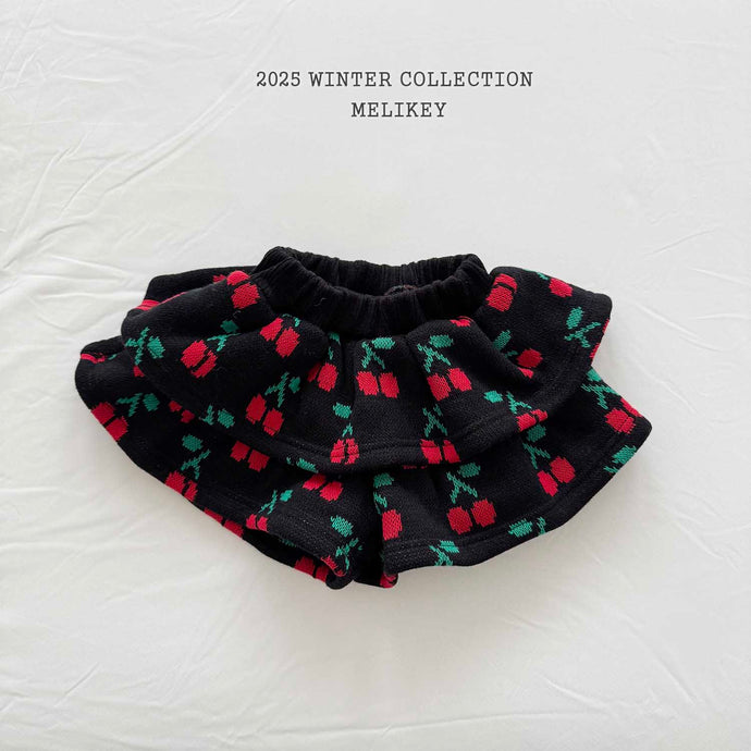 MEL KIDS CHERRY FRILL PANTS**PREORDER
