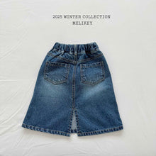 Load image into Gallery viewer, MEL KIDSA LINE LONG DENIM SKIRT**PREORDER