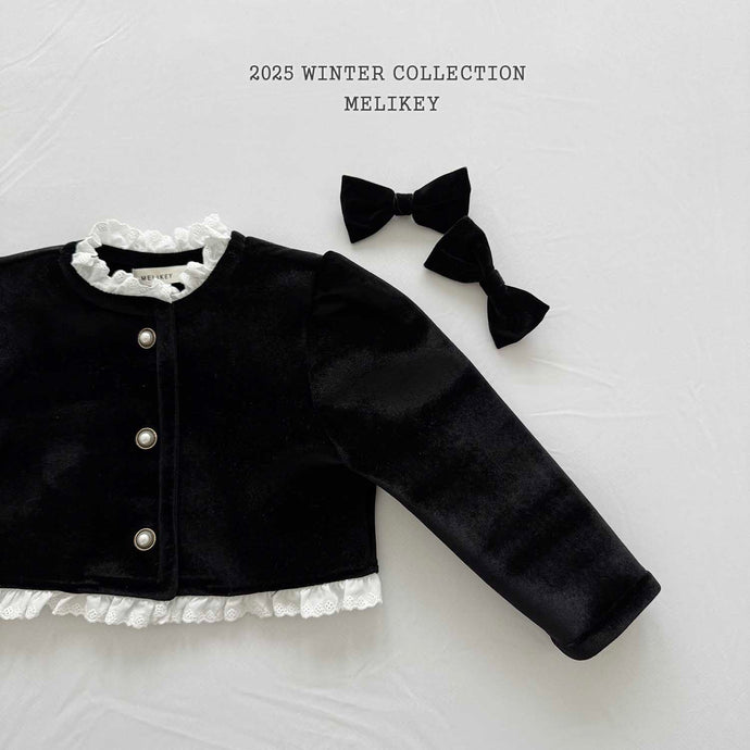 MEL KIDS SUN VELVET CARDIGAN**PREORDER