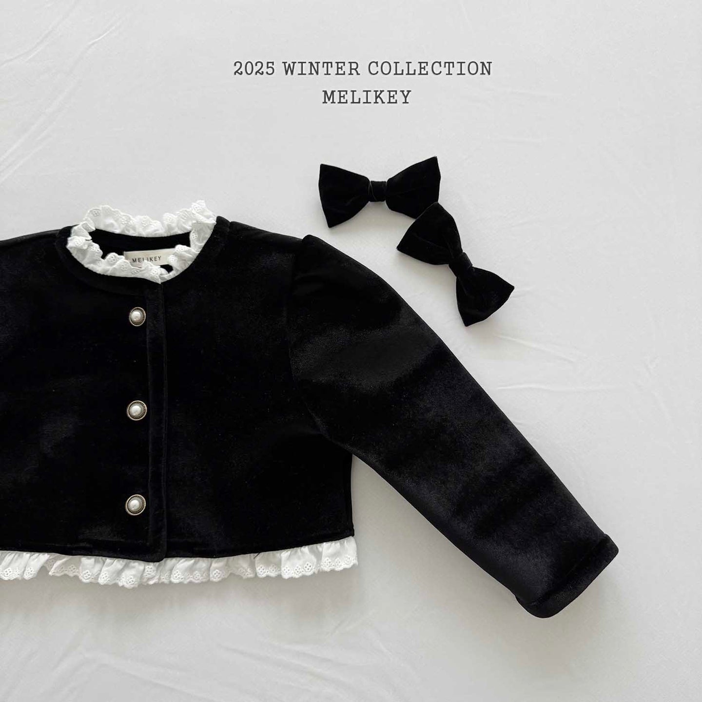MEL KIDS SUN VELVET CARDIGAN**PREORDER