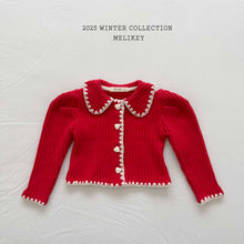 Load image into Gallery viewer, MEL KIDS HEART CARDIGAN**PREORDER