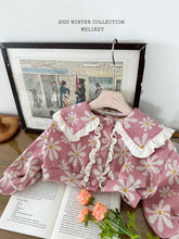 Load image into Gallery viewer, MEL KIDS KNIT BIG FLOWERS CARDIGAN**PREORDER