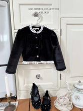 Load image into Gallery viewer, MEL KIDS SUN VELVET CARDIGAN**PREORDER