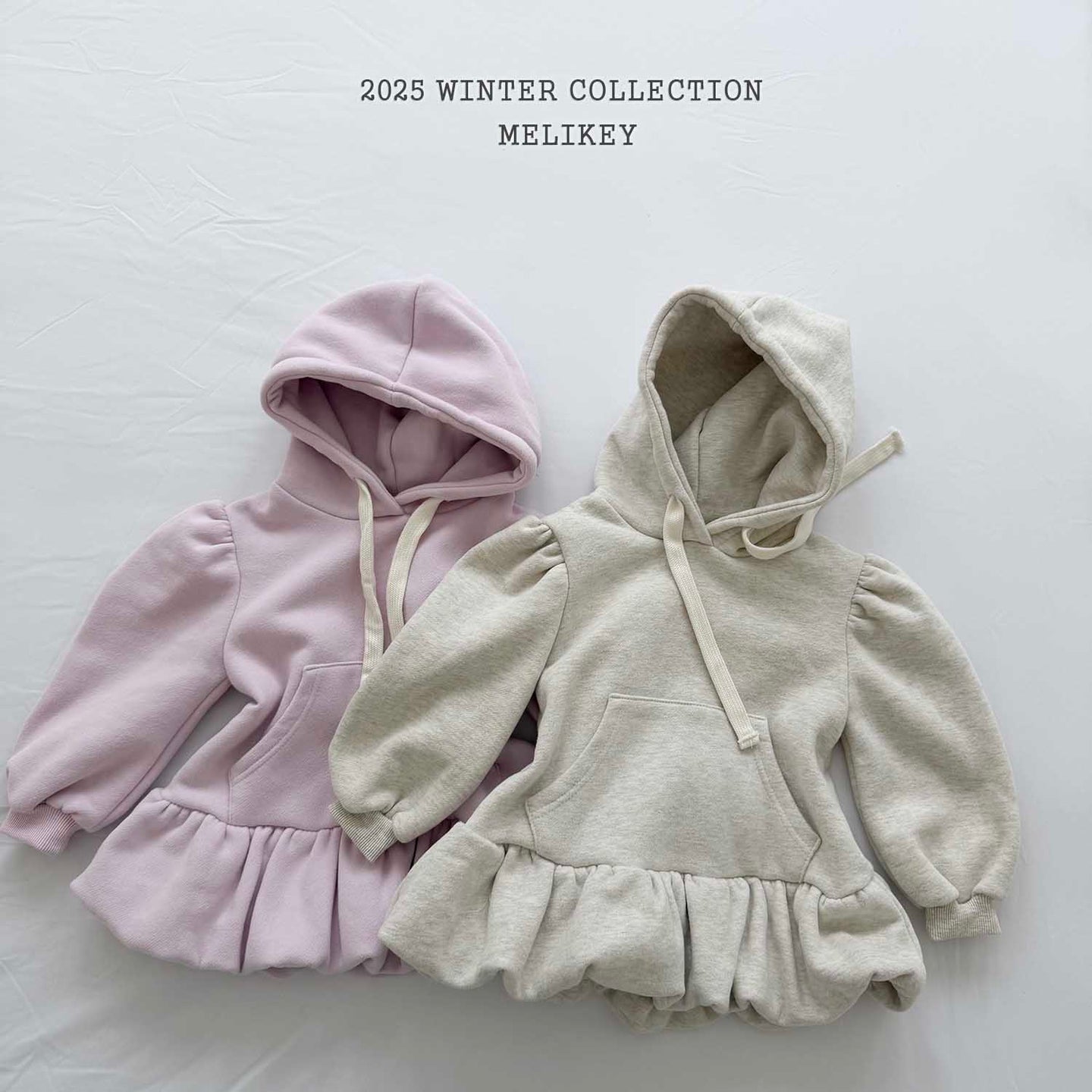 MEL KIDS PUMPKIN HOODED ONE PIECE**PREORDER