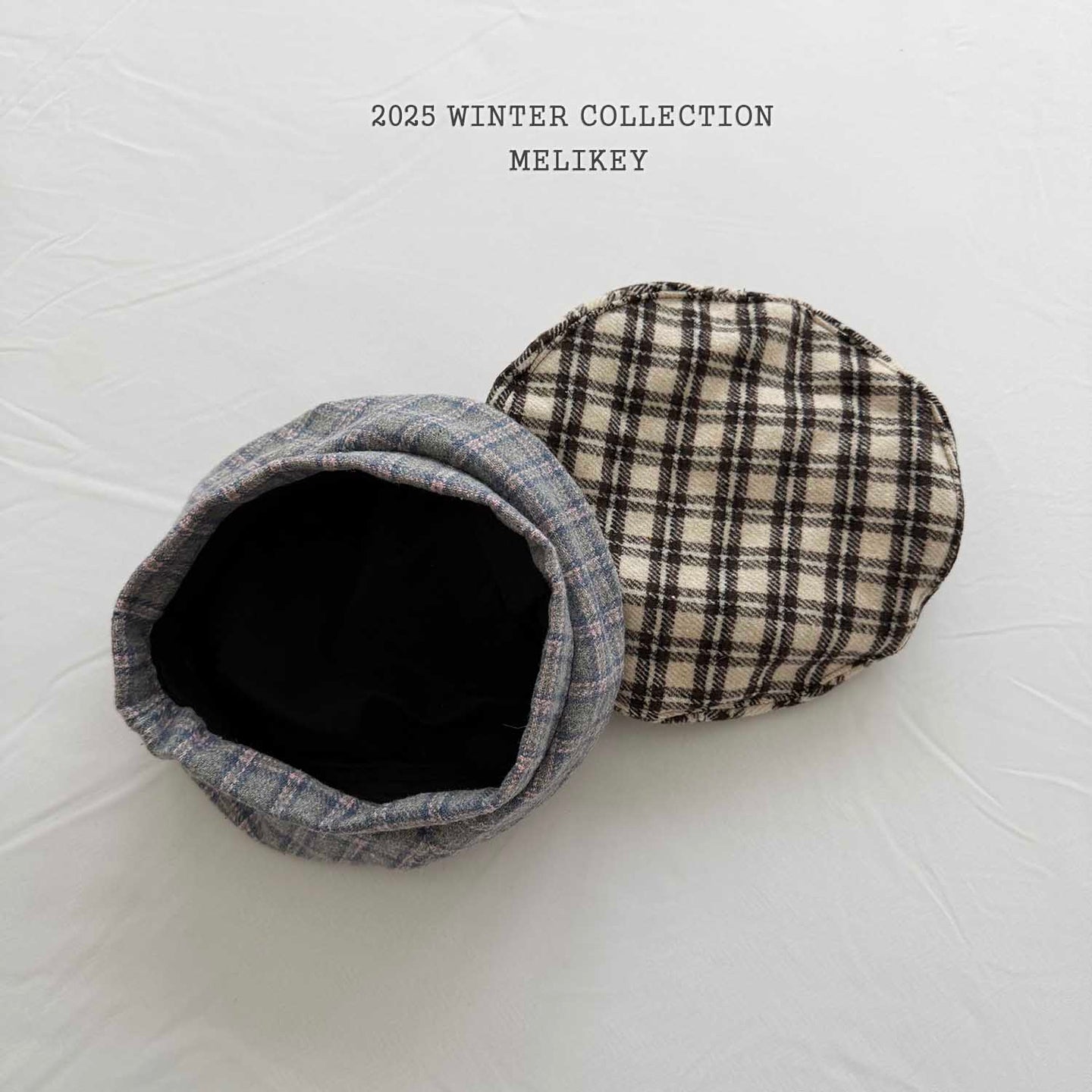 MEL KIDS CRHIS CHECK BONNET**PREORDER