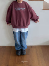 Load image into Gallery viewer, DIGREEN KIDS WARM LOVE SWEAT SHIRT*PREORDER