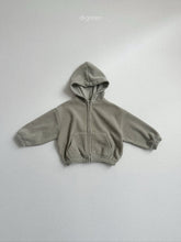 Load image into Gallery viewer, DIGREEN KIDS BELLE HOOD FLEECE ZIP UP *PREORDER