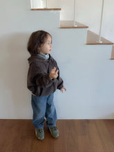 Load image into Gallery viewer, DIGREEN KIDS BELLE HOOD FLEECE ZIP UP *PREORDER