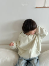 Load image into Gallery viewer, DIGREEN KIDS BELLE HOOD FLEECE ZIP UP *PREORDER
