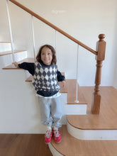Load image into Gallery viewer, DIGREEN KIDS ARGYLE VEST*PREORDER
