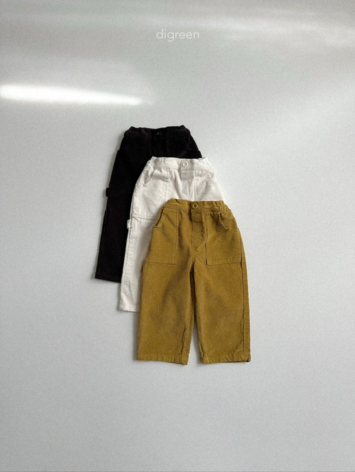 DIGREEN KIDS OLIVE PANTS*PREORDER